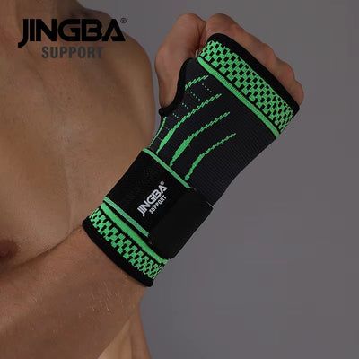 1PCS Sports Protective Gear Weightlifting Bandage Wristband Support+Boxing Hand Wraps Hand Band Bandage Support